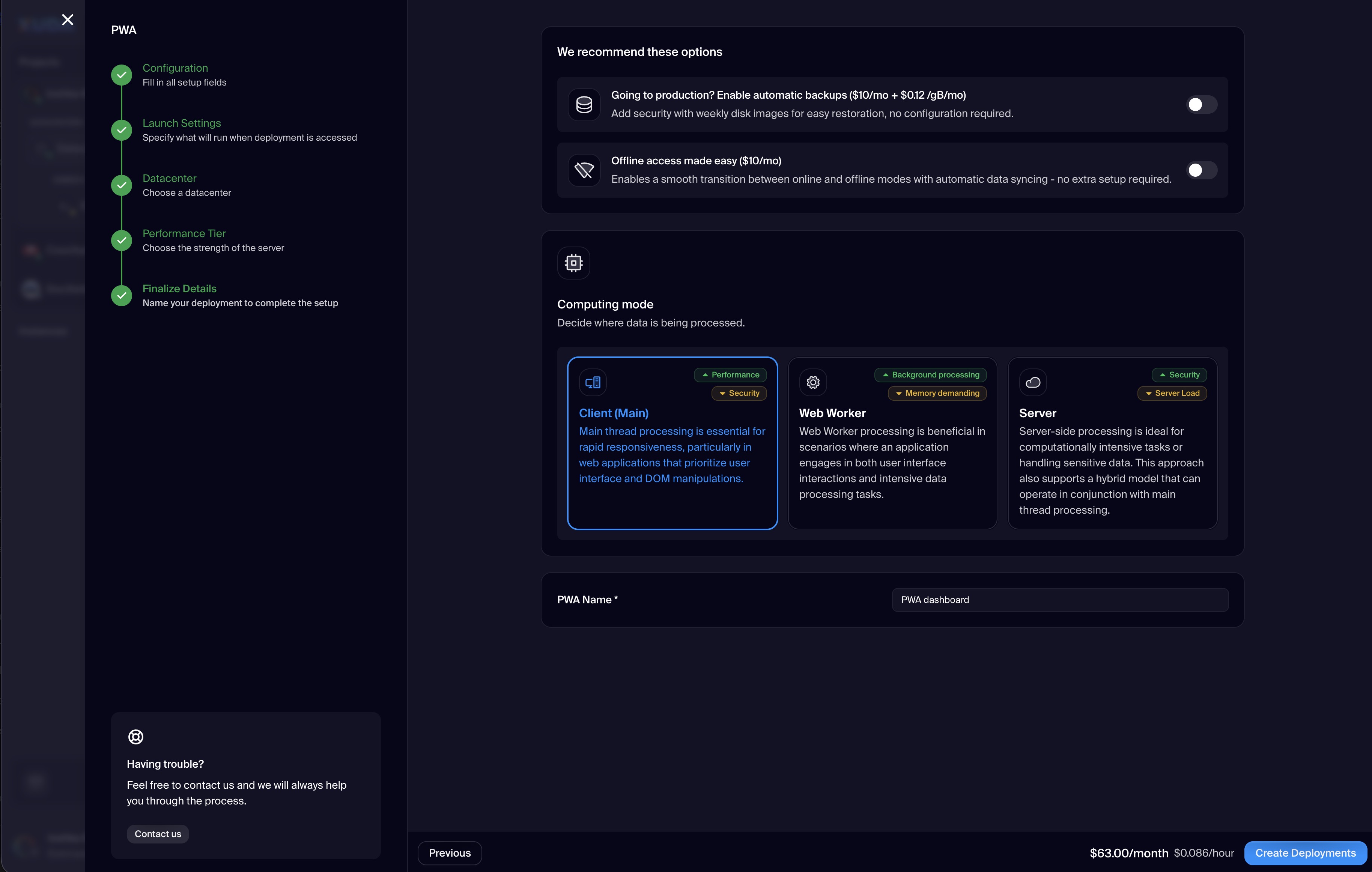 PWA Finalize